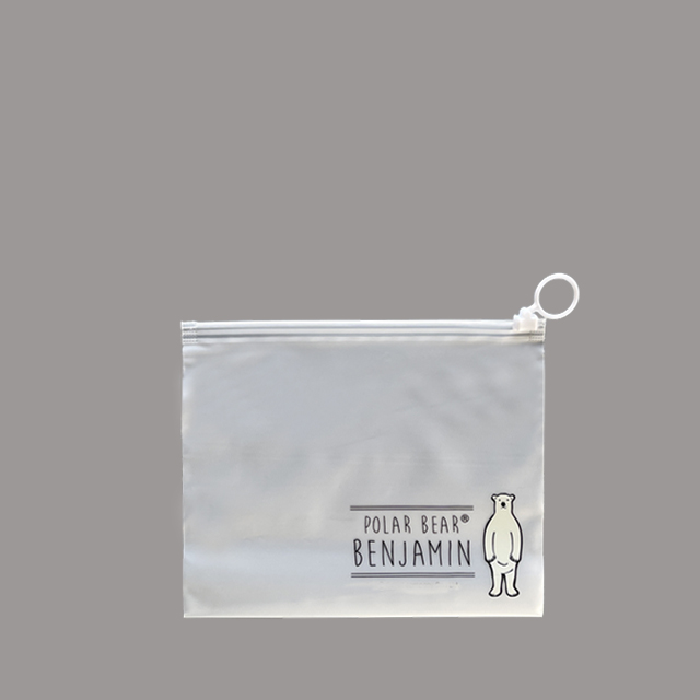 再生磨砂包裝拉鏈袋